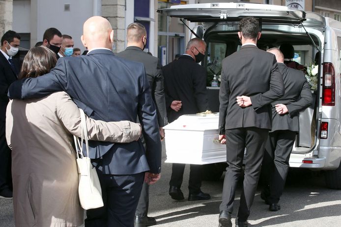 De begrafenis van Victorine