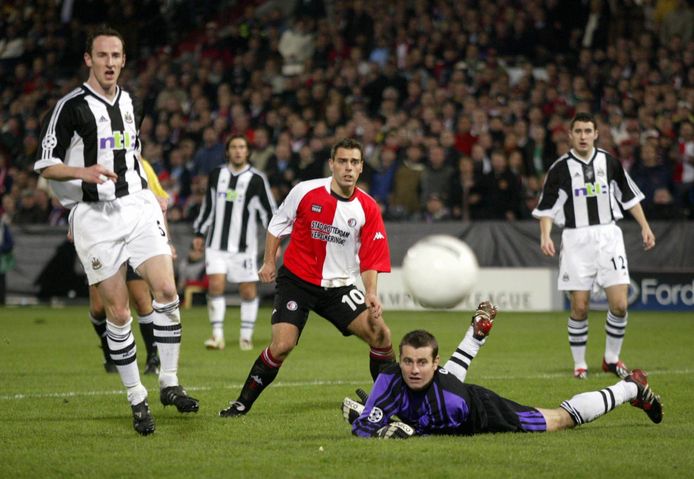 Feyenoord speelde voor het laatst in de Champions League in het seizoen 2002/2003. De Rotterdammers eindigden in de groep als vierde onder Juventus, Newcastle United en Dinamo Kiev.