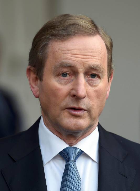 De Ierse premier Enda Kenny.