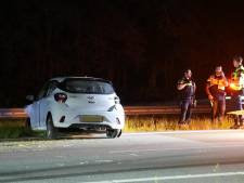 Gewonde bij botsing tussen twee auto's op A50 bij Herpen