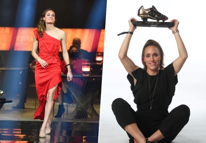 Bij Tessa Wullaert was de ontgoocheling om het mislopen van een vierde Gouden Schoen groot na de show.