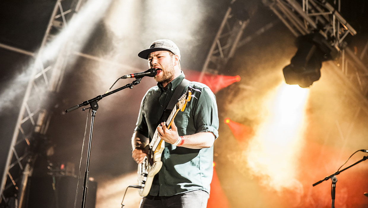 Adam Quann van de popgroep Adam and the relevants. Beeld imagine photo   