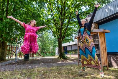 Kinderen van Het Fonkelbos leren straks rekenen in het bos: ‘Veel beter dan kale cijfers op een scho