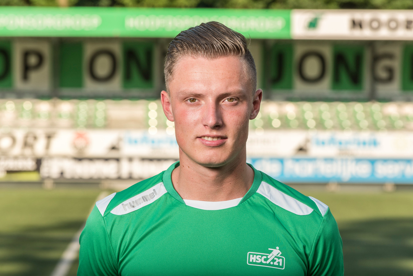 Frank Eulderink speelde in totaal slechts één duel voor HSC'21. Tegenstander: Quick'20.