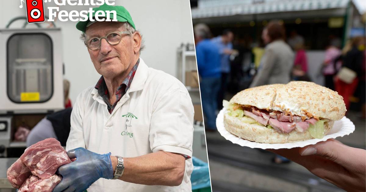 Feste stupide.  Visita Antoine (74) inventore dell’hamburger: “In media vendiamo circa 35.000 hamburger in dieci giorni” |  Celebrazioni a Gand 2023