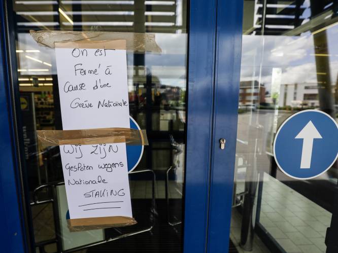 IN KAART: 143 winkels blijven wellicht ook morgen dicht door sociale onrust bij Lidl