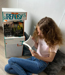 Nathalie (15) las in twee maanden de hele boekenserie van De Grijze Jager weg.