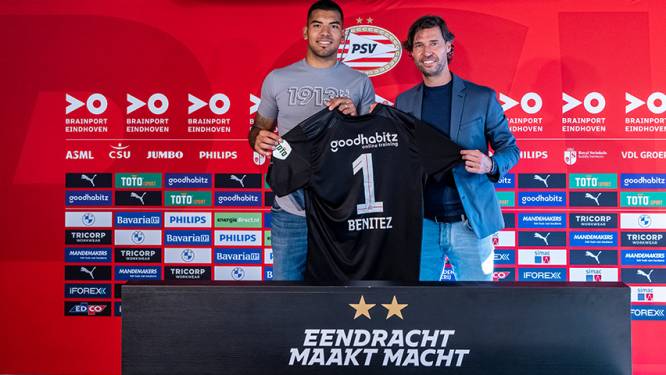 Nieuwe keeper Walter Benítez is meteen de nummer één van PSV