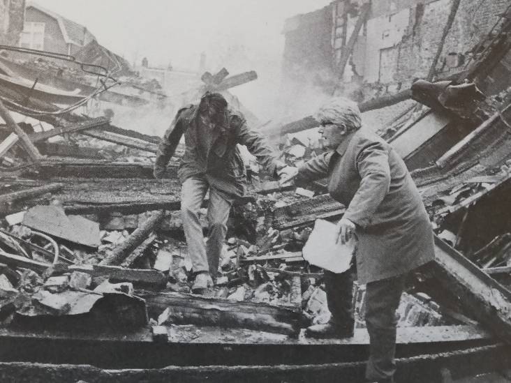 Hoe een grote vuurzee een enorme ravage aanrichtte in de Woerdense Voorstraat