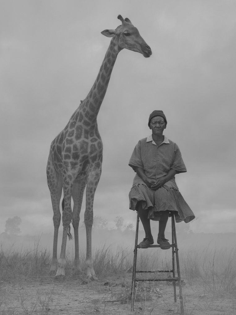 Helen and Sky, Kenya, Zimbabwe 2020.
 Beeld Nick Brandt
