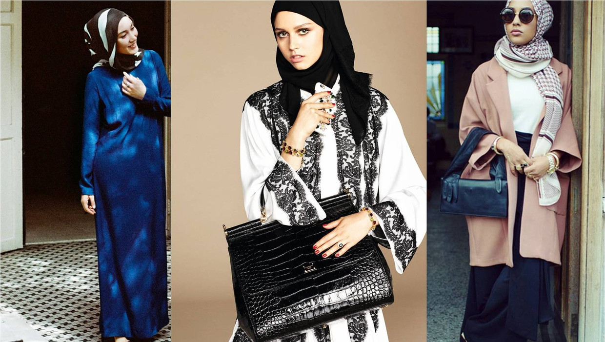 Vlnr: Uit de collectie van Uniqlo, Dolce&Gabana en H&M Beeld Divers
