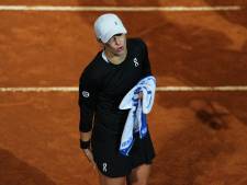 Iga Swiatek kan haar titel in Rome niet verdedigen door beenblessure