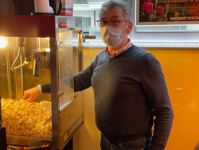 Cinema Rio in De Haan met uitbater Ronny Maheur