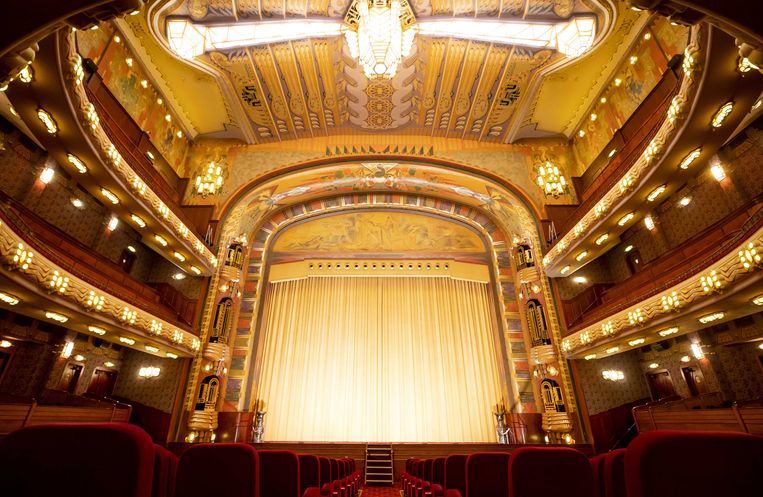 De grote zaal van Pathe bioscoop Tuschinski. Beeld ANP Kippa Koen van Weel