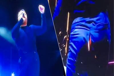 KIJK. Sam Smith-fans zien plots blote billen van zanger wanneer broek scheurt tijdens show