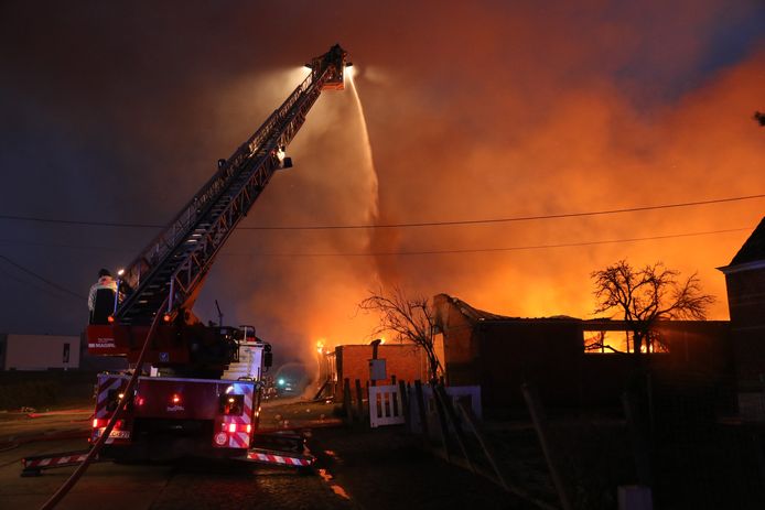 uitslaande brand Lokeren