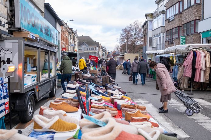De woensdagmarkt in Willebroek