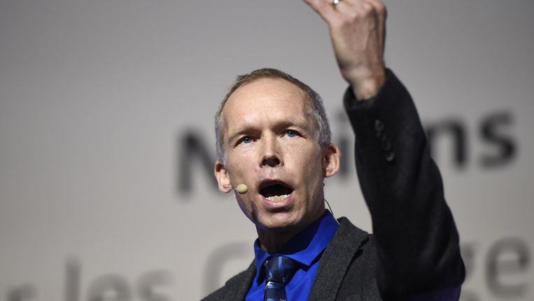 Johan Rockström, executive director van het Stockholm Resilience Centre. Beeld AFP