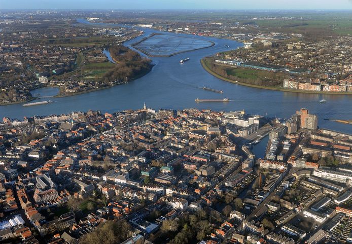 Een deel van de Drechtsteden.