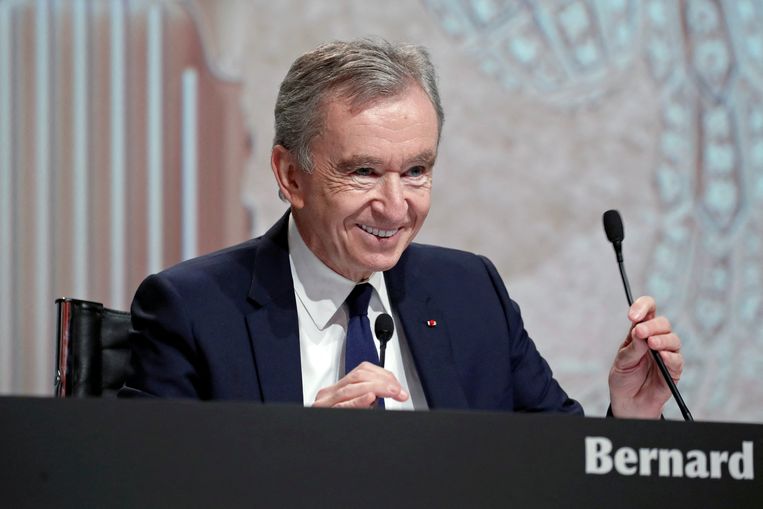 Bernard Arnault, CEO van LVMH Moet Hennessy Louis Vuitton SE. Beeld Reuters