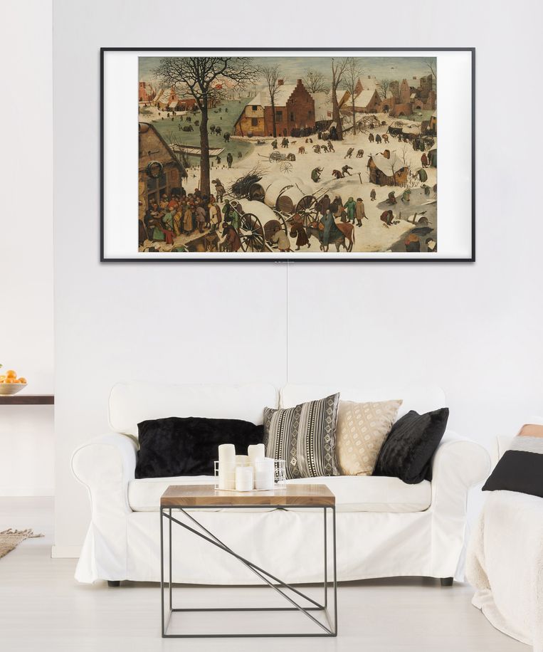 Ongekend TV wordt kunstwerk: Bruegel, Rubens of van Gogh aan je muur | WOON AX-28