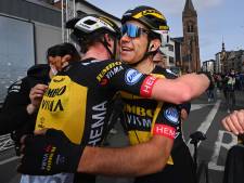 Van Aert looft ploeggenoot na winst Gent-Wevelgem: 'Hij was fantastisch sterk’