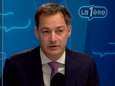 De Croo: “Les fêtes de fin d’année dépendront de notre comportement”