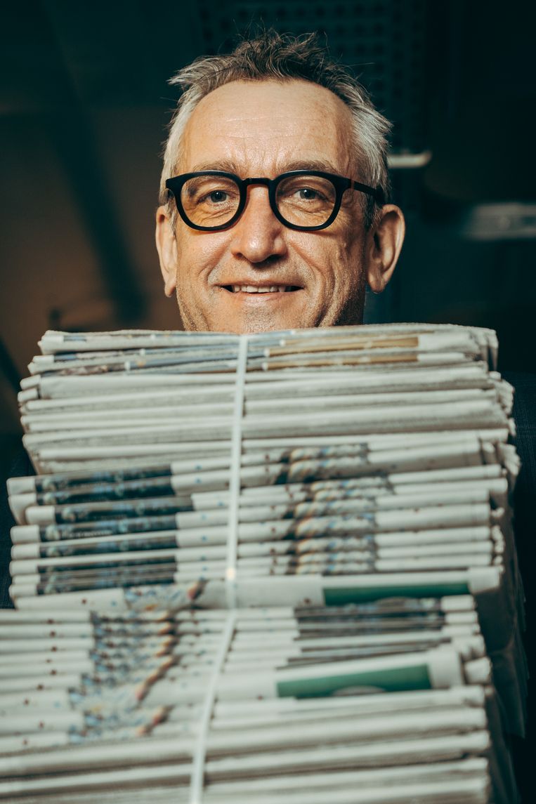 Peter Vandermeersch: “Wie domme praat verkoopt, moet wel ontslag nemen.” Beeld Illias Teirlinck