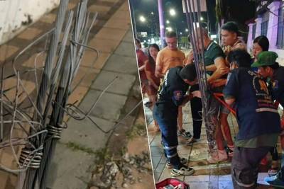 Belgische toerist bij ongelukkige val in Thailand gespietst door staaldraad