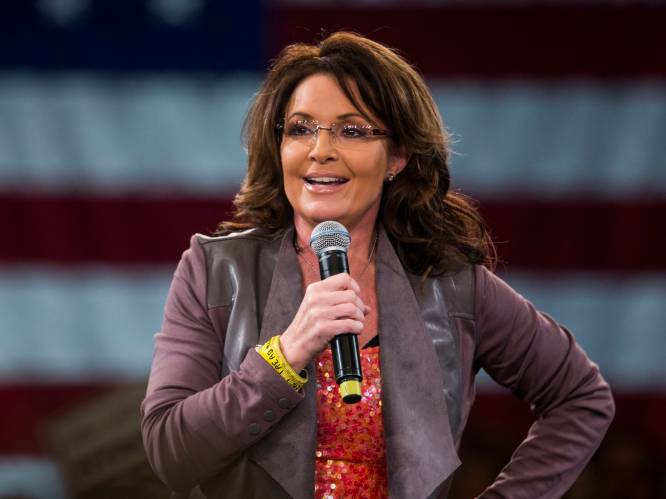 Met dit goede nieuws leidt Sarah Palin de aandacht af van arrestatie zoon