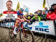 Mathieu van der Poel in de Ronde van Vlaanderen 2023.