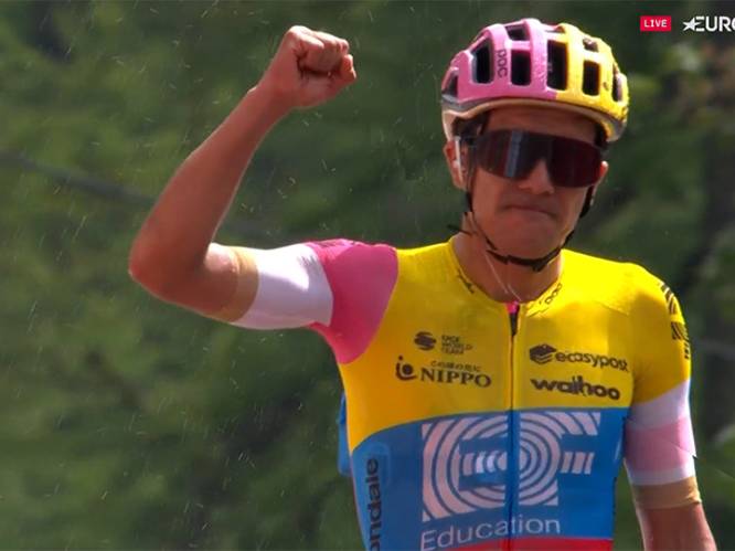 Olympische kampioen Carapaz klimt naar overwinning in Classic Alpes-Maritimes, jonge Van Eetvelt knap derde