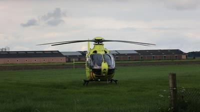 Traumahelikopter gealarmeerd voor ongeval waarbij fietser gewond raakt