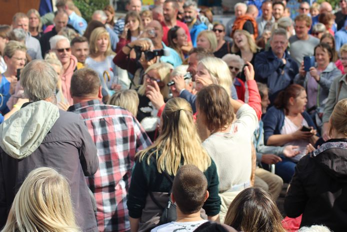 De jaarmarkt van Broechem enkele edities geleden.