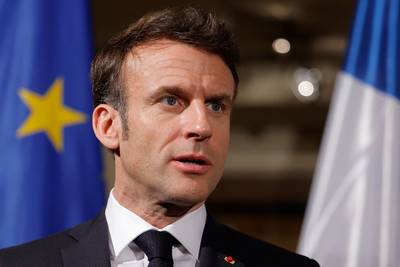 Macron hoopt op Russische nederlaag, maar “land moet niet verpletterd worden”