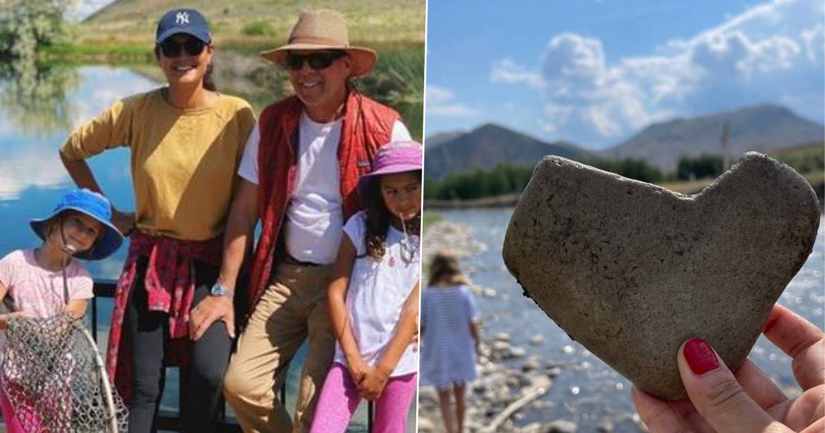 Emma and Bruce’s Family Adventure: Cycling, River Walks, and Heart-Shaped Stone Gift