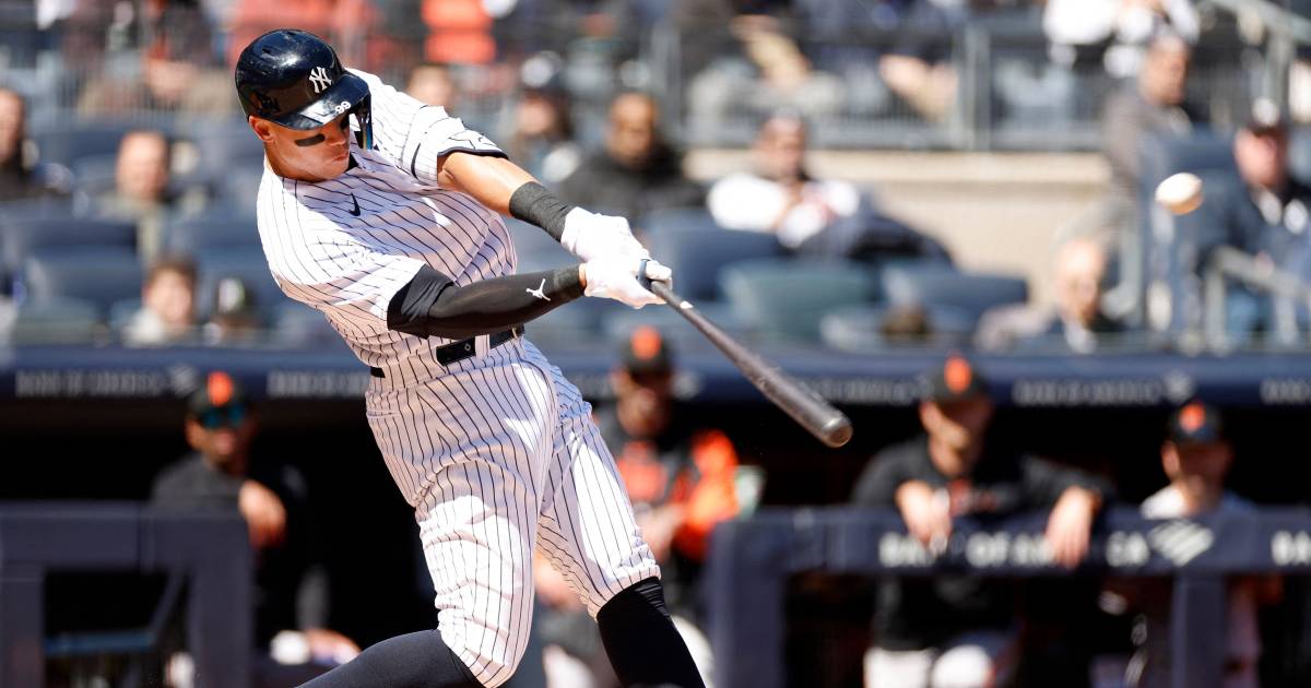 Aaron Judge does it again: First batter of the new season hits King Yankees |  other sports