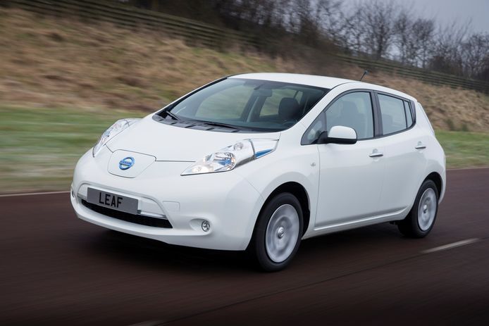 Nissan Leaf van de eerste generatie