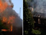 Forse brand verwoest leegstaande boerderij in Hasselt