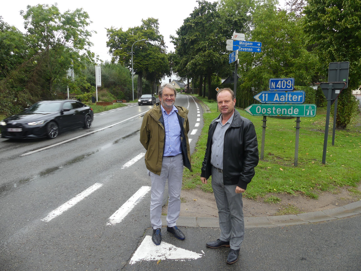 Werken op N409 tussen Deinze en Vinkt gaan eindelijk van start