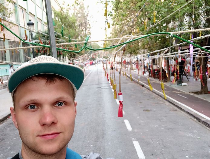 ’Vuurvent’ Luuk Tulen haalt de Spaanse vuurwerkshow ‚Mascleta Nocturna’ uit Valencia naar Eibergen