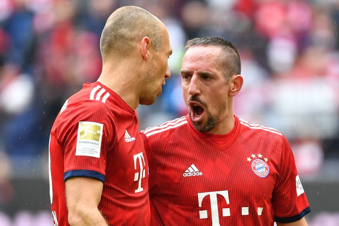 Robben en Ribéry.