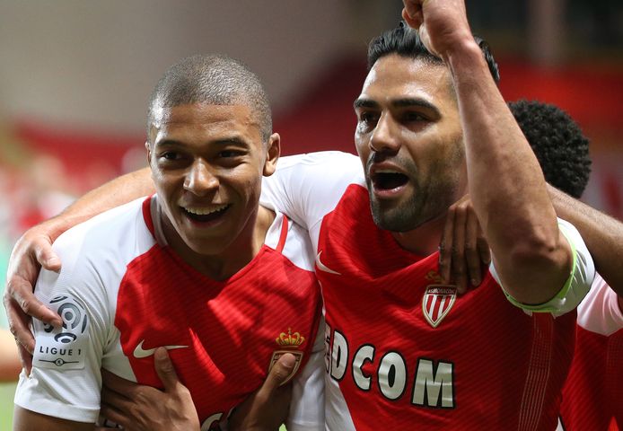 De absolute Monaco-smaakmakers: Kylian Mbappé (links) en Radamel Falcao.