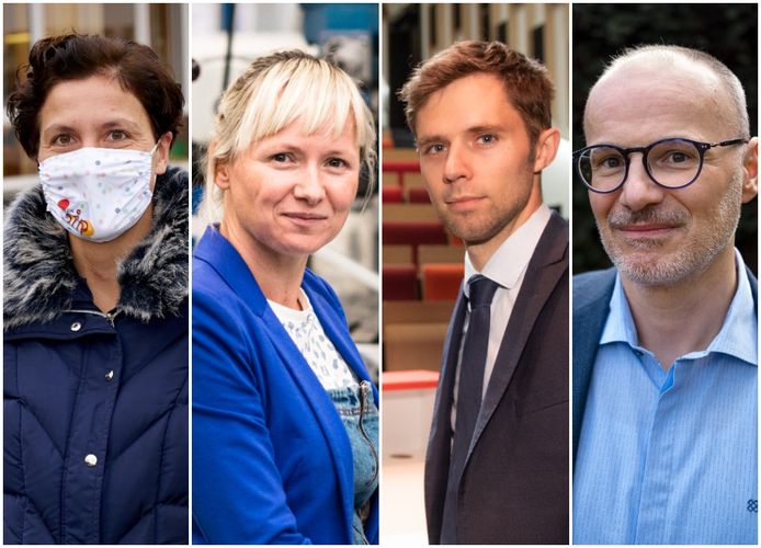 Directeurs Claudia Paerewijck, Christine Hannes, Pieter Vyncke, Yves Demaertelaere.