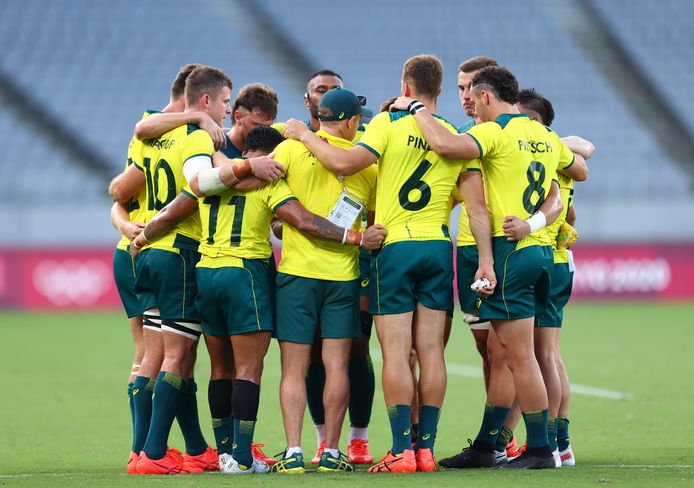 De Australische rugbymannen maakten het na hun Spelen bont.