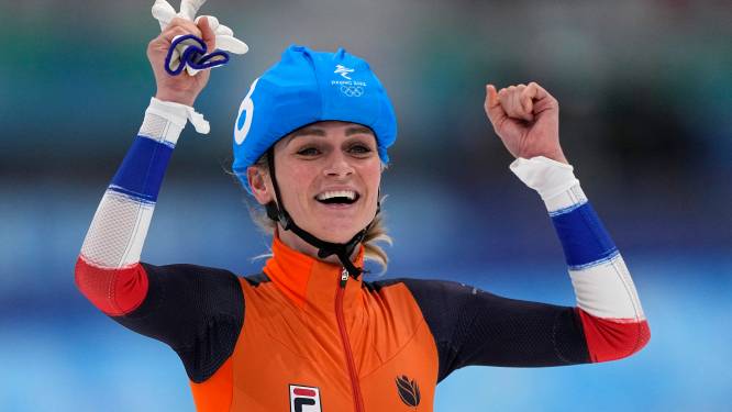 Irene Schouten straalt na historische prestatie op Spelen: ‘Dit had ik niet durven dromen’