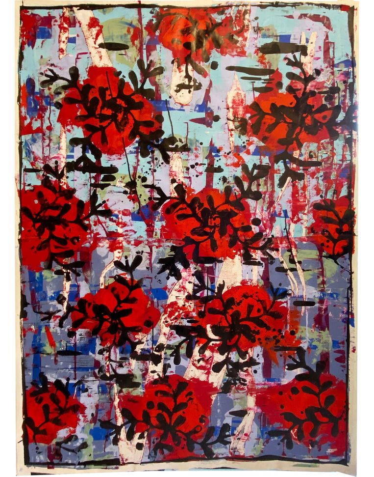 Albert Pepermans – 'Flowers I' (2021), Schönfeld Gallery Beeld Gallery viewer