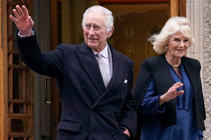 Koning Charles en koningin Camilla.