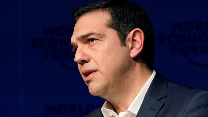 Alexis Tsipras, Premier ministre grec.