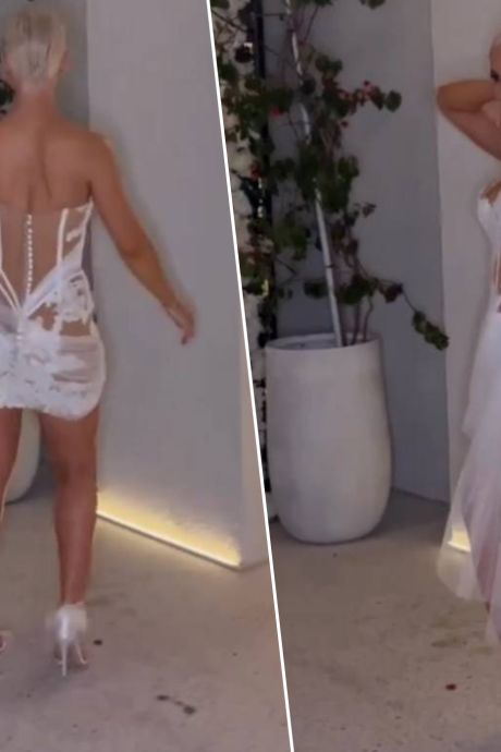 Un mannequin vivement critiqué pour sa robe de mariée osée: “Si j'étais votre mari, je serais gêné!”